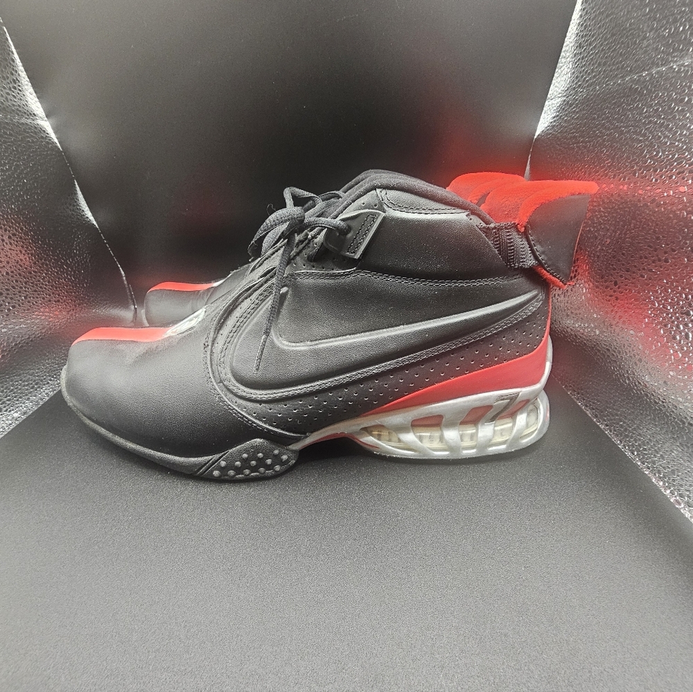 Nike Zoom Michael Vick 2 II - Size 12 - Black, Red, Silver NO BOX VNDS